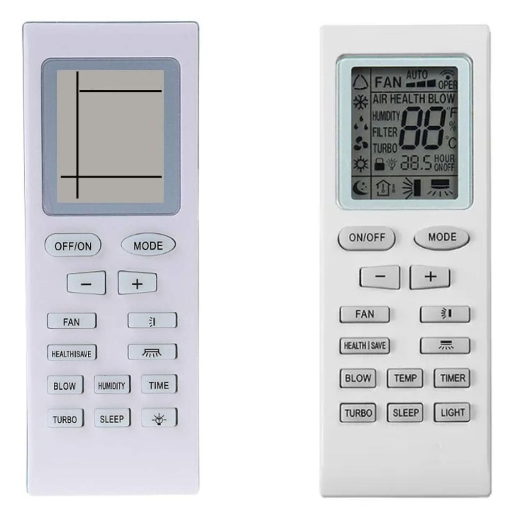PROKLIMA PRO KLIMA 25822915, 12000 BTU; 3500 W - helyettesítő távirányító