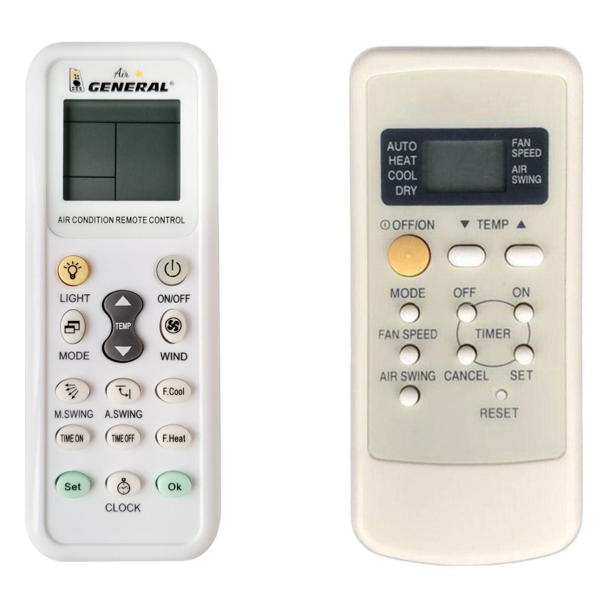 PANASONIC  A75C2562, CWAA75C2362, CWA75C2149, CS-PE9CKE, CS-PE12CKE, CWA75C2504 -   


kompatibilis General márkájú távirányító