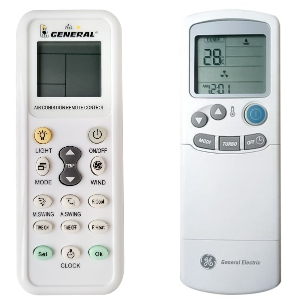 GENERAL ELECTRIC ARH-11, ARH-111, ARH-124, ARC117DB93, DB93-00087B, AS1AH07GW001, AS1AH12GW001, AS1AH18DWO -   


kompatibilis General márkájú távirányító