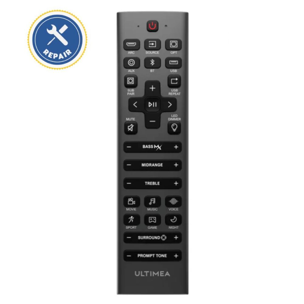 Távirányító javítása – ULTIMEA Apollo S70, Poseidon D70