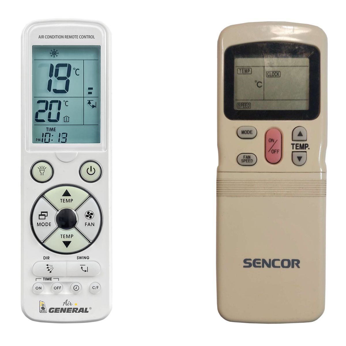SENCOR SAC1200 -   

luxus háttérvilágítású 
távirányító