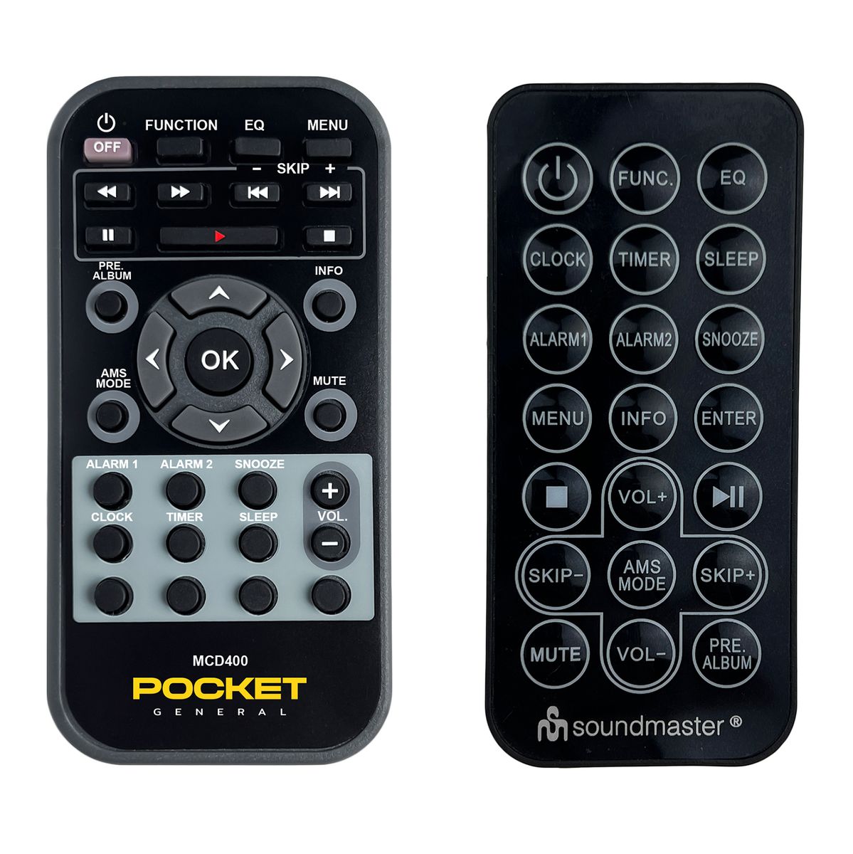 SOUNDMASTER MCD400 -   


távirányító
 duplikátum