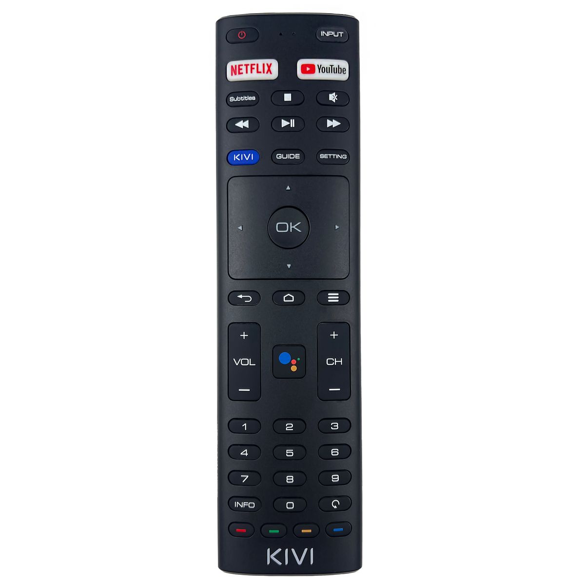 KIVI 24H750NB, 24H760QB, 24H750NB, 40F740NB, 43U740NB - eredeti gyári távirányító hangvezérléssel