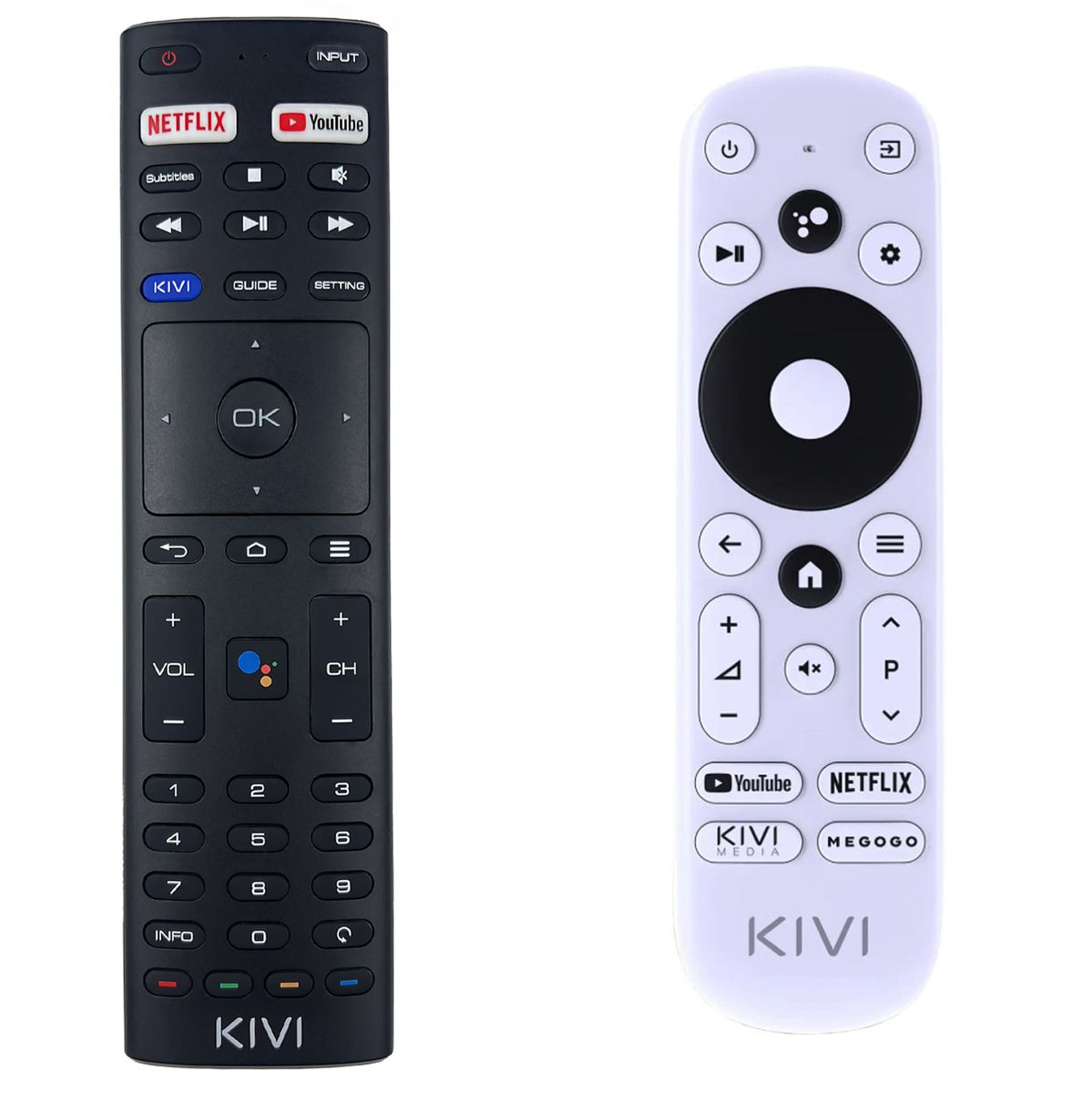 KIVI RC40, 32F750NB, 32F740LB, 32H740LW, 32H540LB, 40F750NB - eredeti gyári távirányító hangvezérléssel