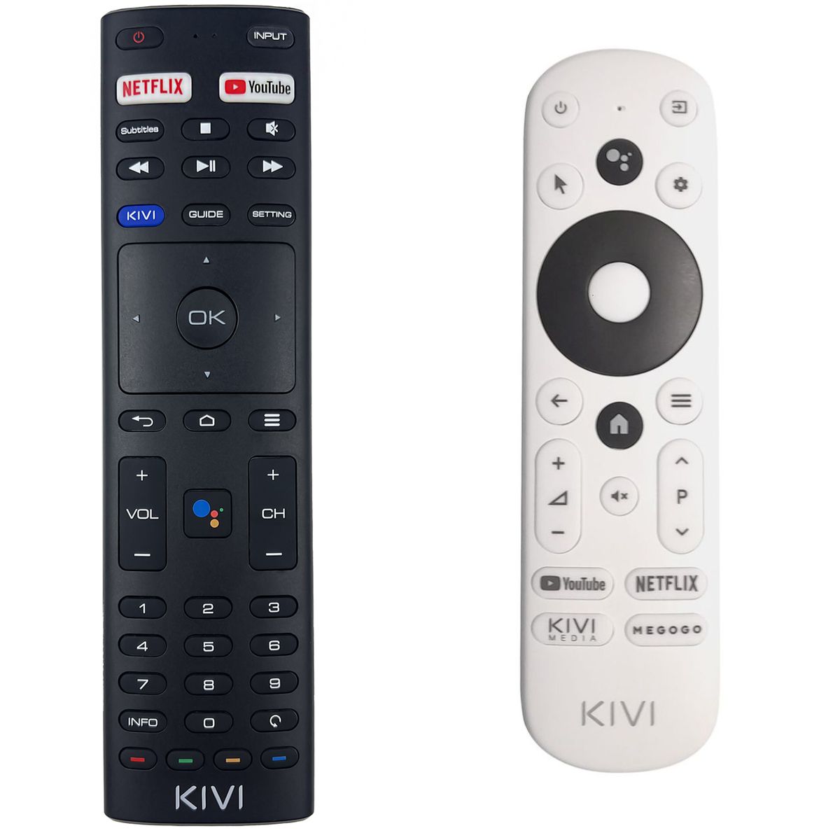 KIVI RC60, 24H750NB, 32H540LB, 32H750NB, 32F790LW, 43U750NB, 43U790LW, 55U750N, 65U740NB  - eredeti gyári távirányító hangvezérléssel