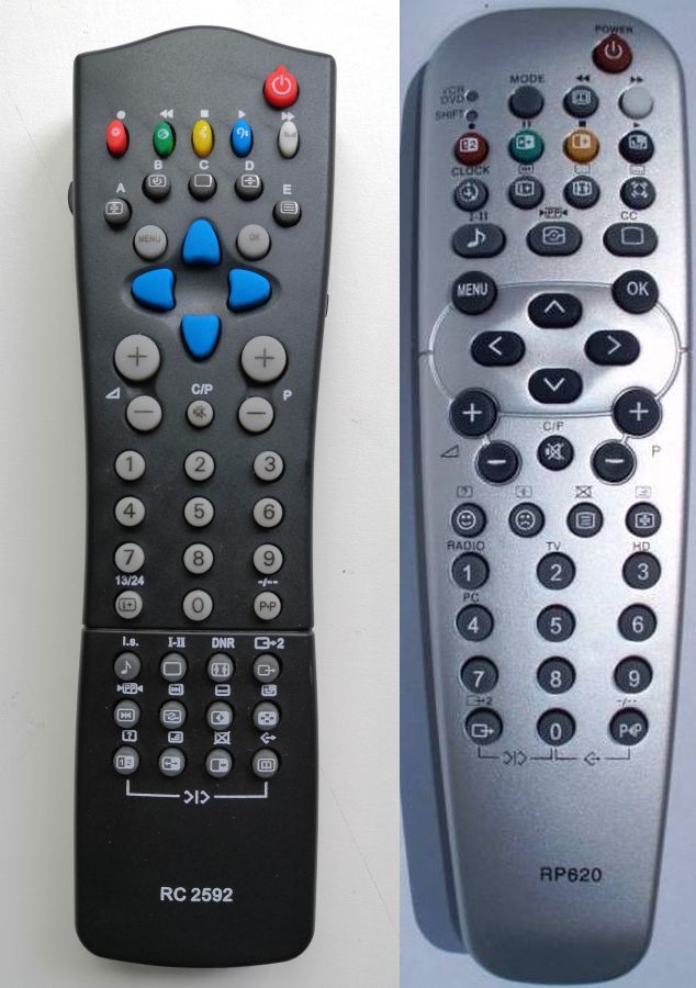 PHILIPS 908210003813, RP620, SRP620 - helyettesítő távirányító