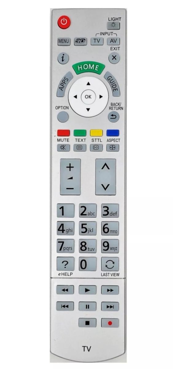 PANASONIC N2QAYB000858 - helyettesítő távirányító