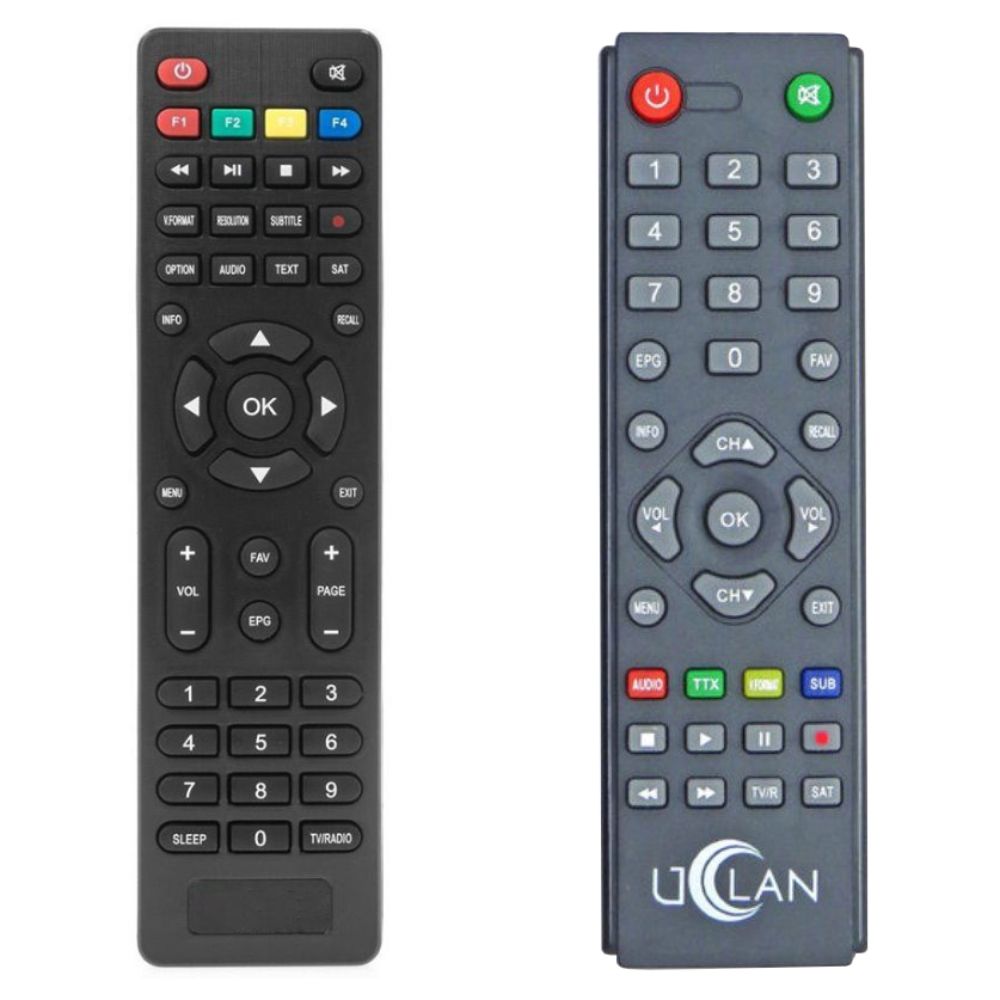 UCLAN B6 Full HD - eredeti gyári távirányító