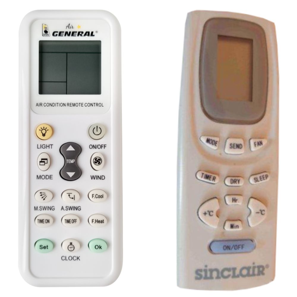 SINCLAIR AMC-14Aa -   


kompatibilis General márkájú távirányító