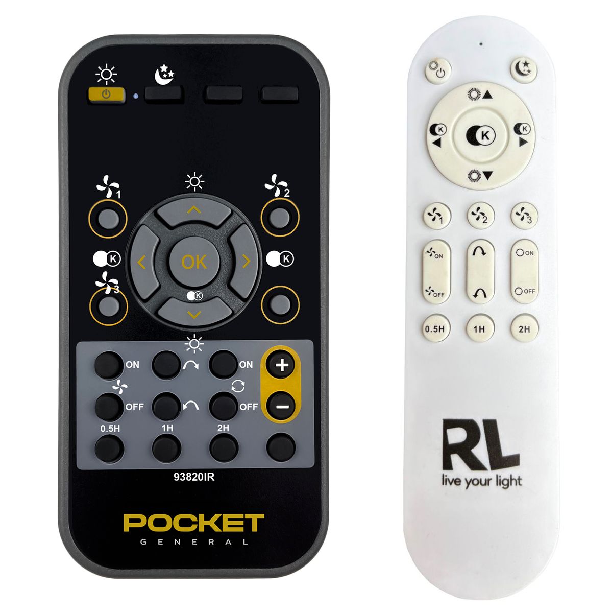 REALITY LEUCHTEN 93820IR, Nybro R64133131, R64133132 -   


távirányító
 duplikátum