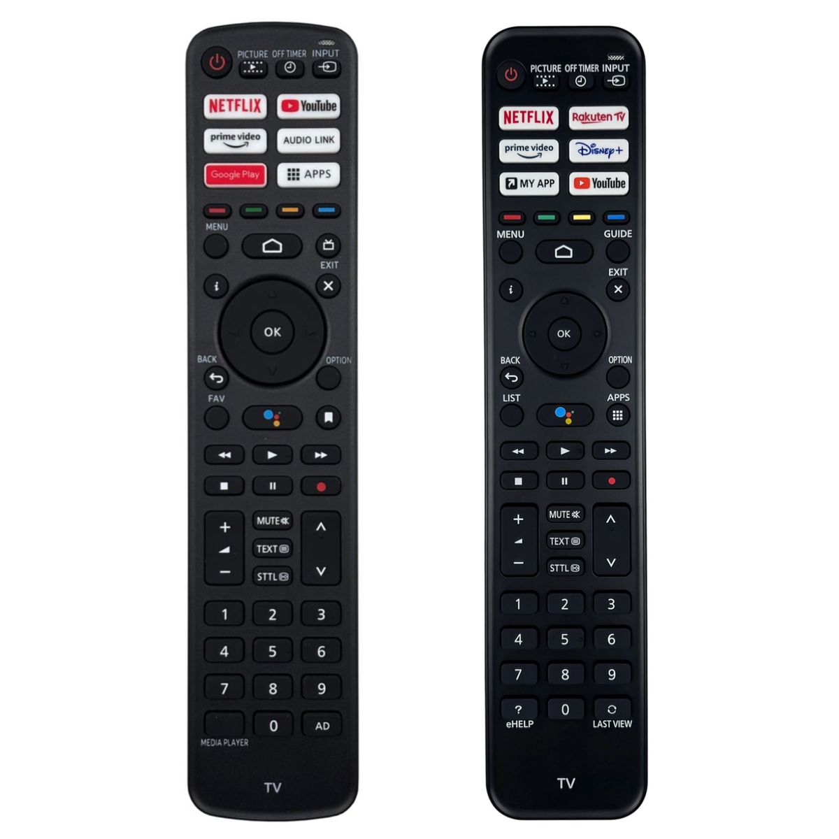 PANASONIC N2QBYA000051, TX-43LX, TX-50LX, TX-65LX - csere távirányító hangvezérléssel