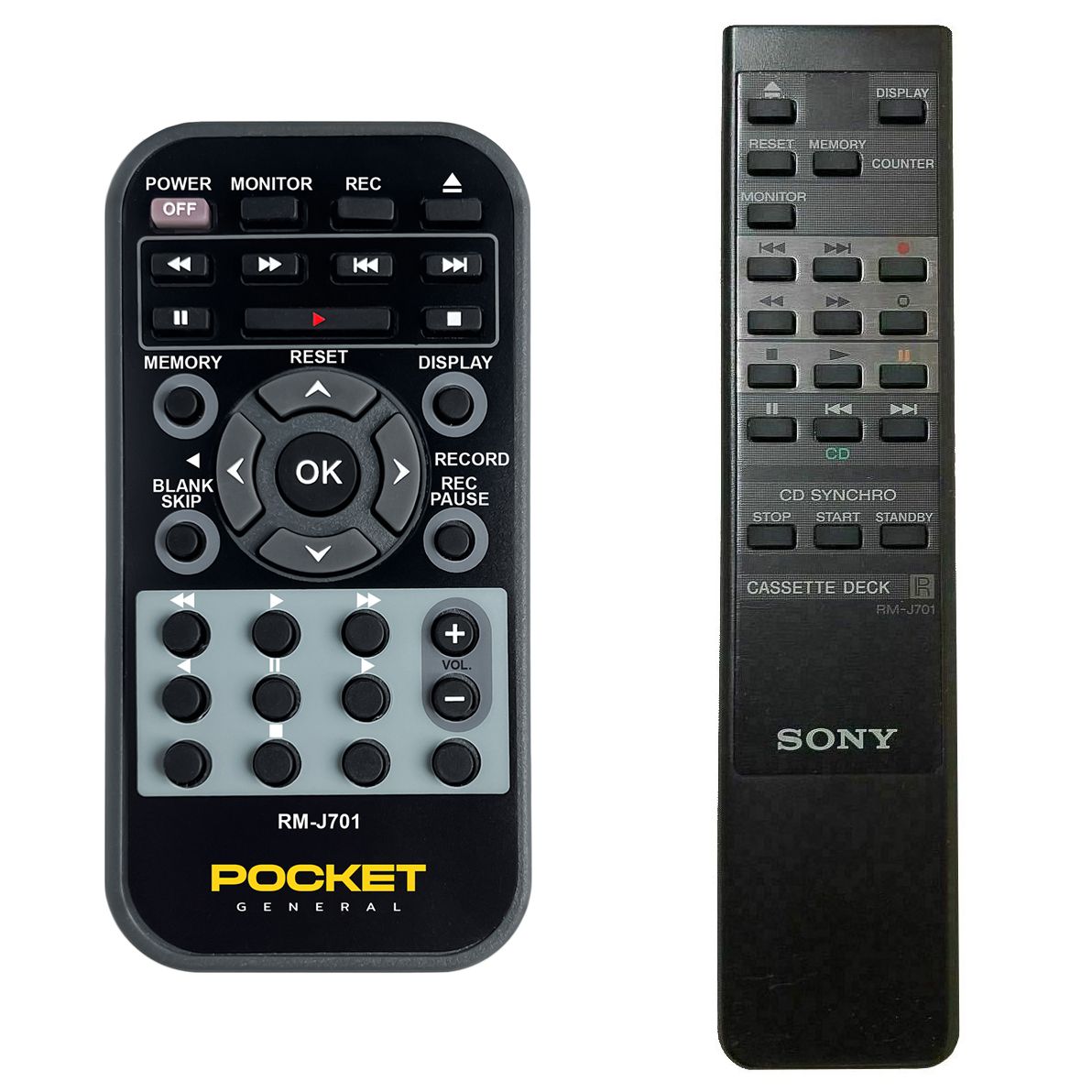 SONY TC-K690, TC-K615, TC-KB920S -   


távirányító
 duplikátum
