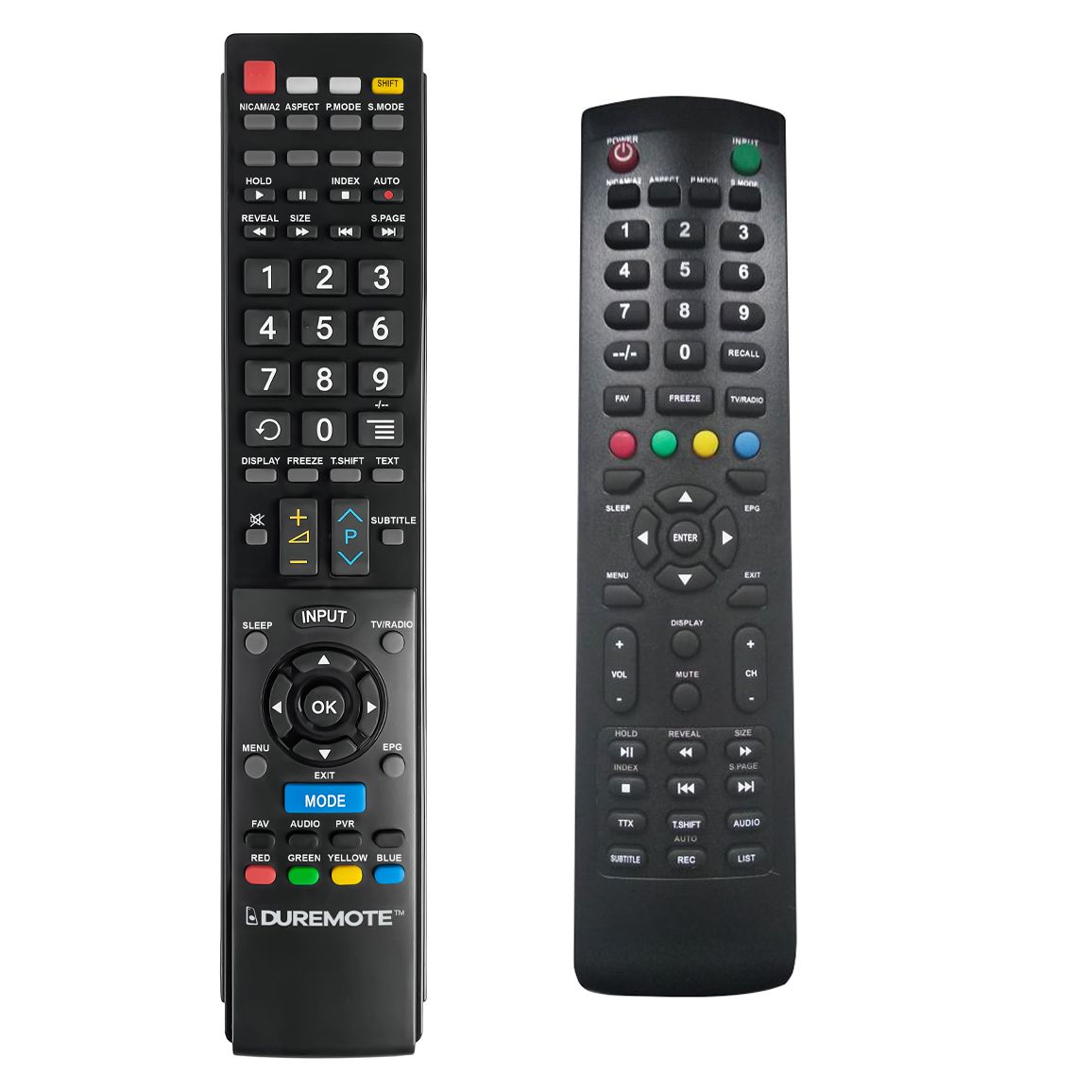 VOX LED32DSA311G, LED43DSA311G, LED32DSA311B - távirányító duplikátum