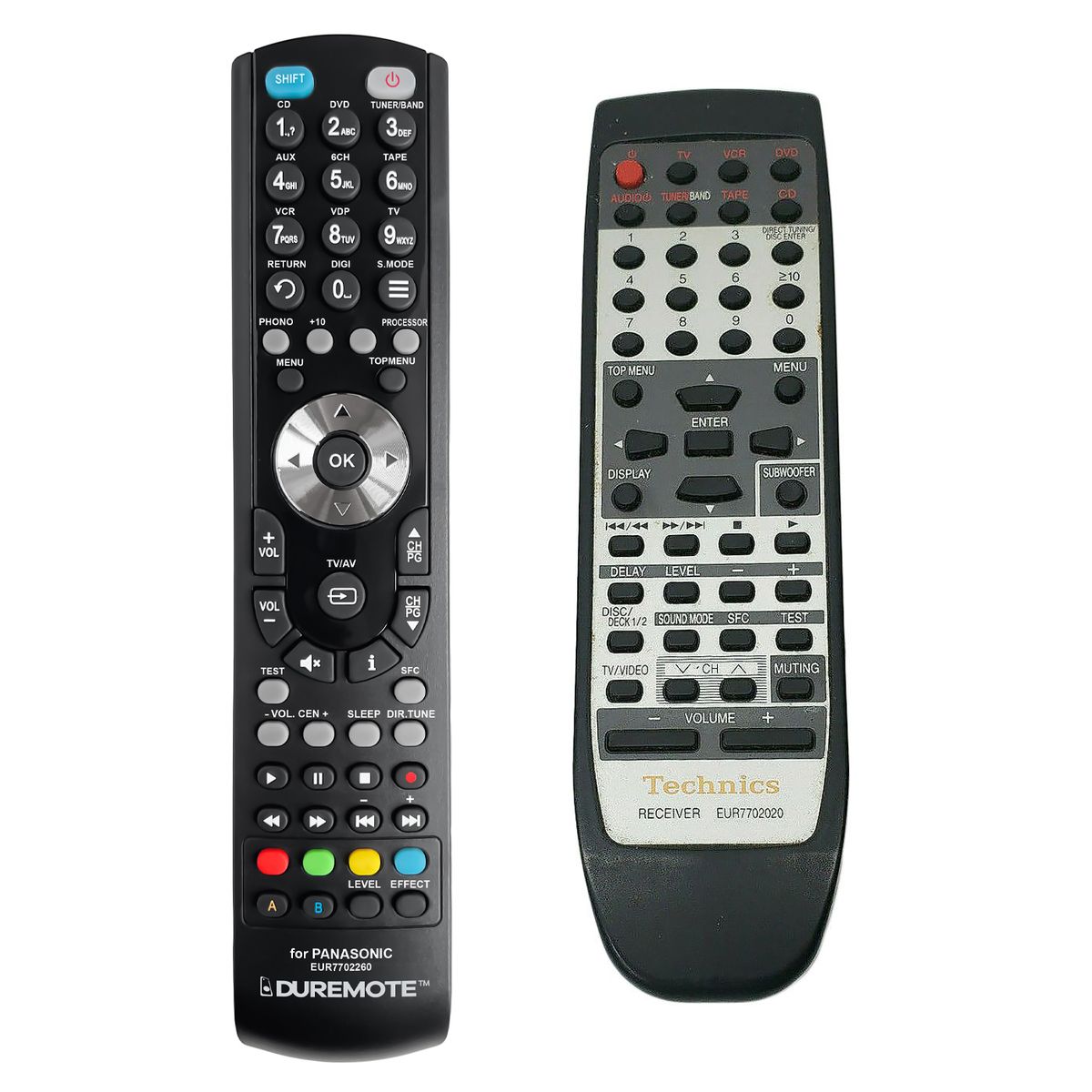 TECHNICS EUR7702020, EUR7702030, EUR7702260 - távirányító duplikátum