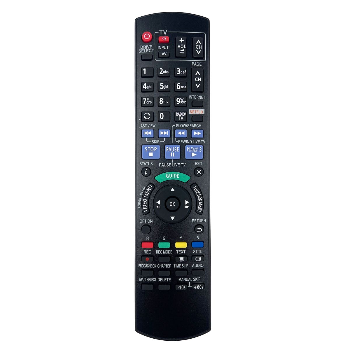 PANASONIC N2QAYB001046 - helyettesítő távirányító