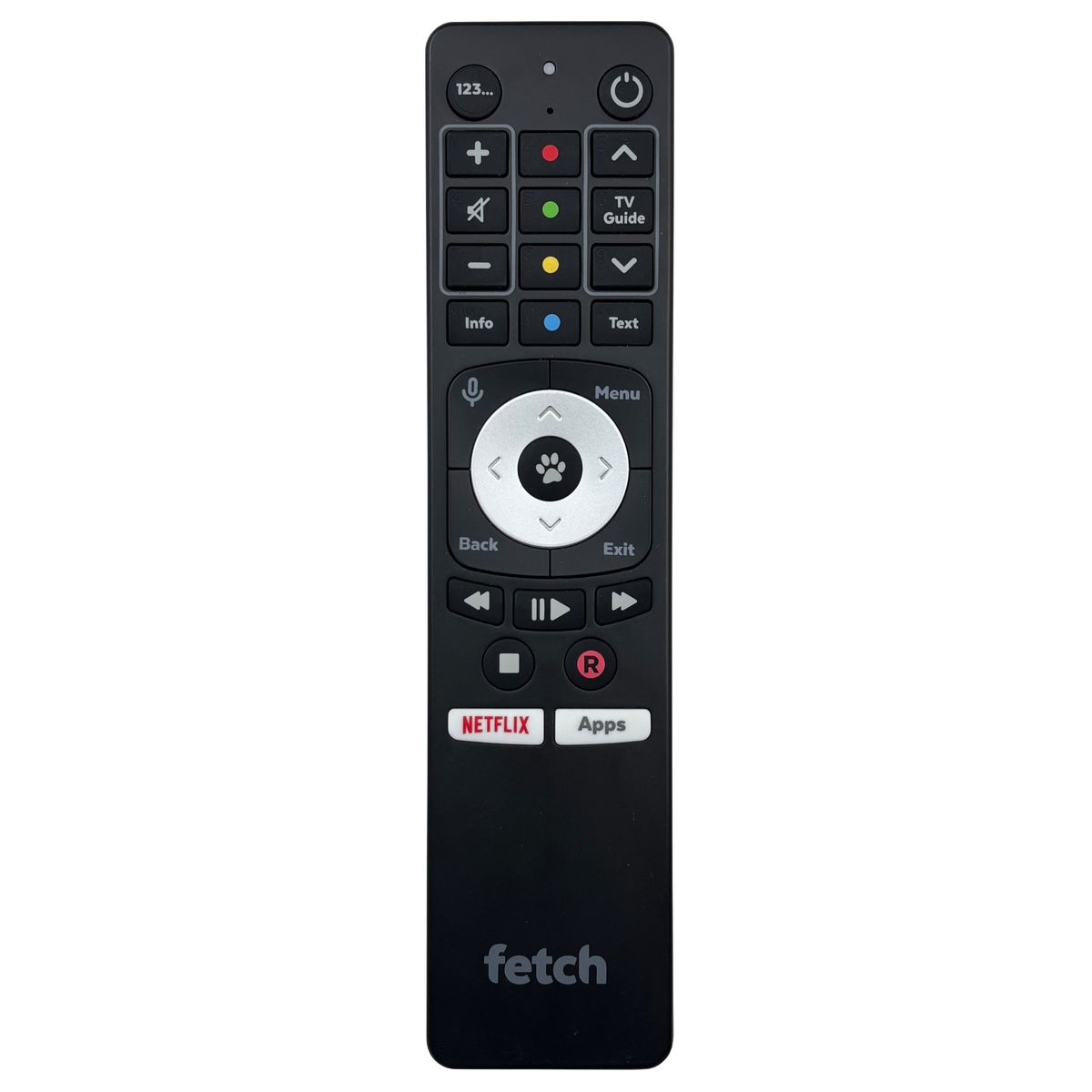 FETCH Gen 2 Mini 4K, Mighty PVR, Mini H671T M616T M605T, Mini & Gen 2 Set Top Box, Bluetooth - eredeti gyári távirányító hangvezérléssel