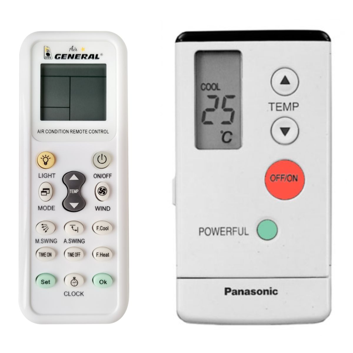 PANASONIC CWA75C2081, CWA75C2086, CWA75C723, CWA75C714, CWA75C715 -   


kompatibilis General márkájú távirányító