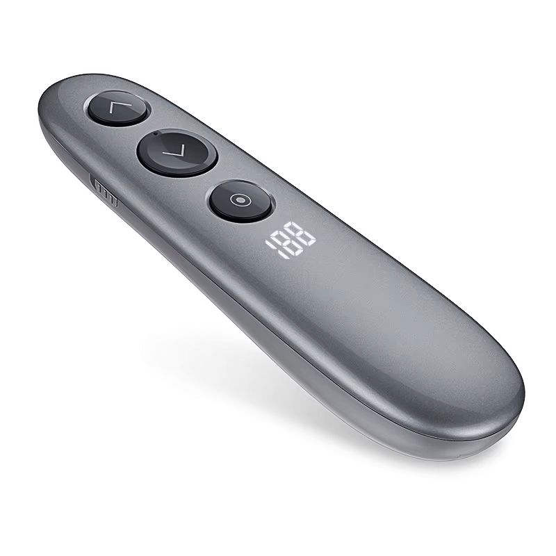 H100 - Spotlight/Magnifier/Digital Laser Presentation Pointer remote control with display.