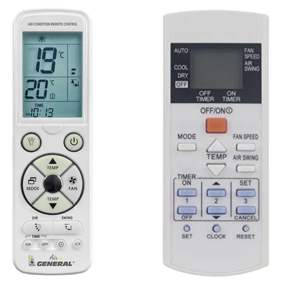 PANASONIC CS-PS9PKV, CS-PS12PKV, CS-PS18PKV, CS-PS24PKV, CS-UE12RKE, CS-YS9MKV-7, CS-YS12MKV-7, CS-YS18MKV-7 -   

luxus háttérvilágítású 
távirányító