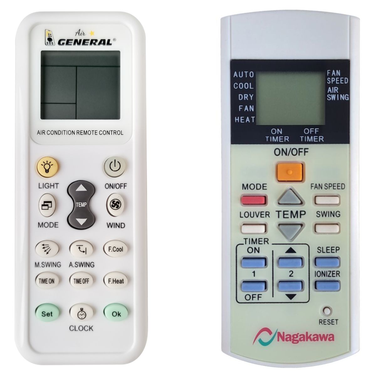 PANASONIC Nagakawa -   


kompatibilis General márkájú távirányító