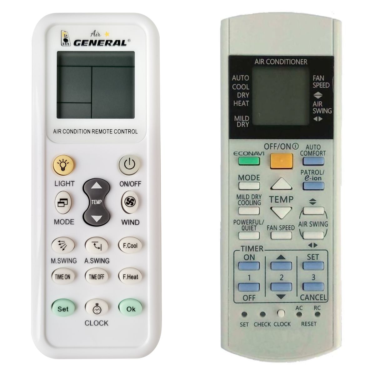 PANASONIC CWA75C3167 -   


kompatibilis General márkájú távirányító