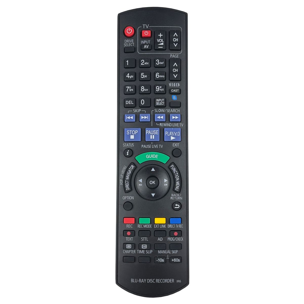 PANASONIC N2QAYB000614 - helyettesítő távirányító
