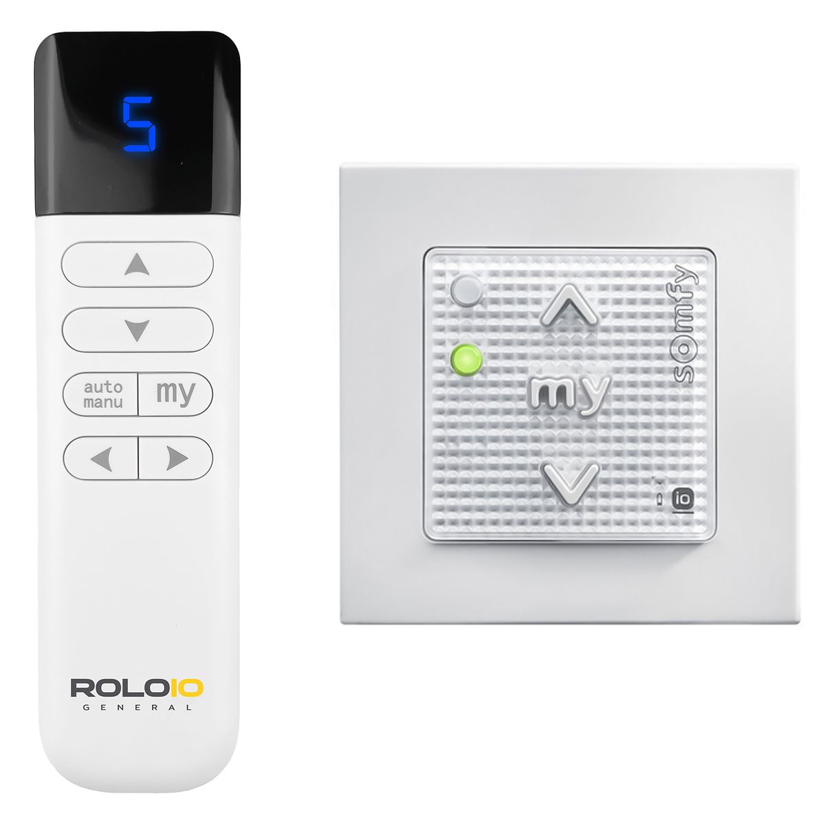 SOMFY Smoove Origin 2 io 1800204  - kompatibilis távirányító     868 MHz, 5-csatorna  ROLO