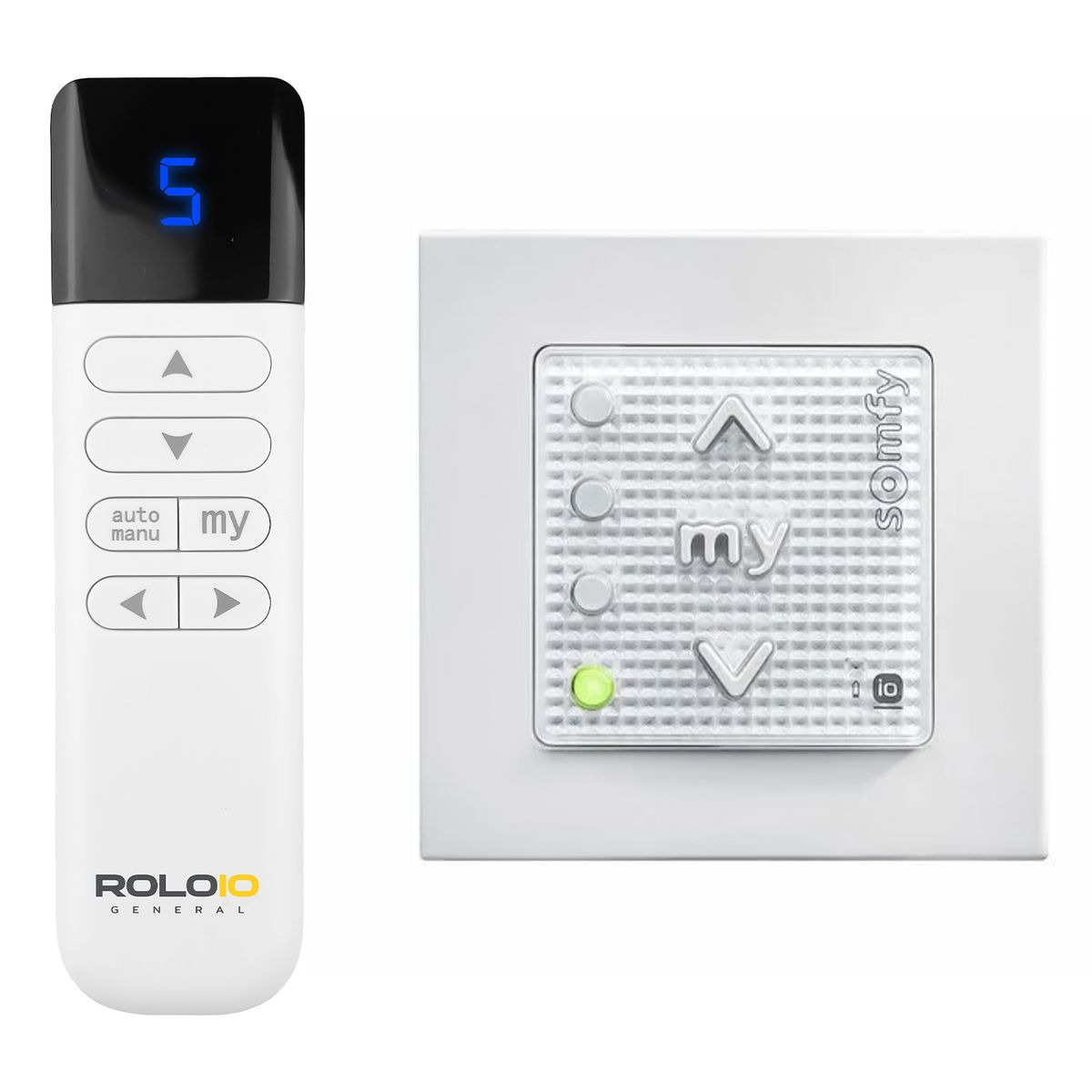 SOMFY Smoove Origin 4 io 1800205  - kompatibilis távirányító     868 MHz, 5-csatorna  ROLO