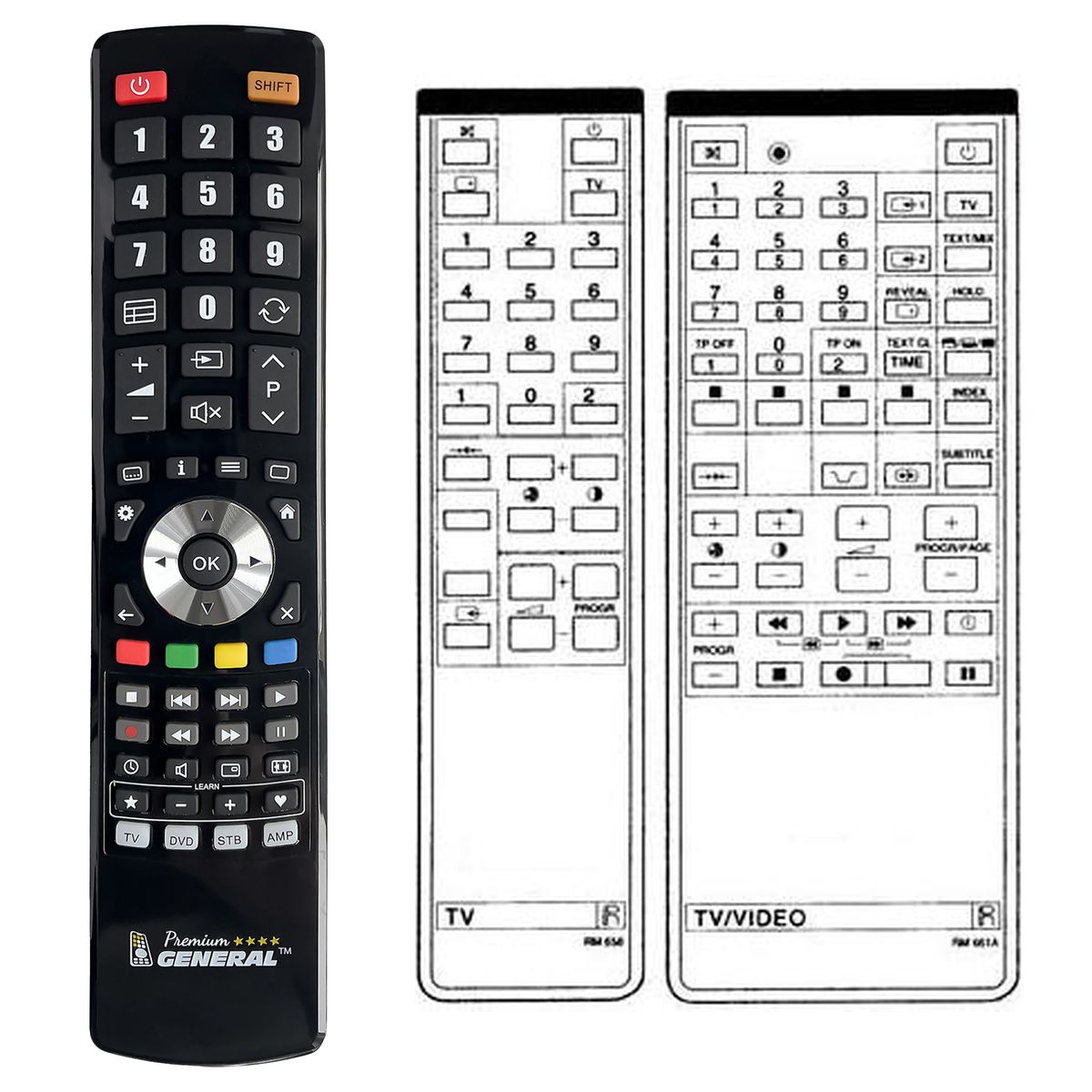 SONY RM-640, RM-661, RM-665,  RM-670, RM-671, RM-672, RM-673, RM-676 -   


kompatibilis General márkájú távirányító