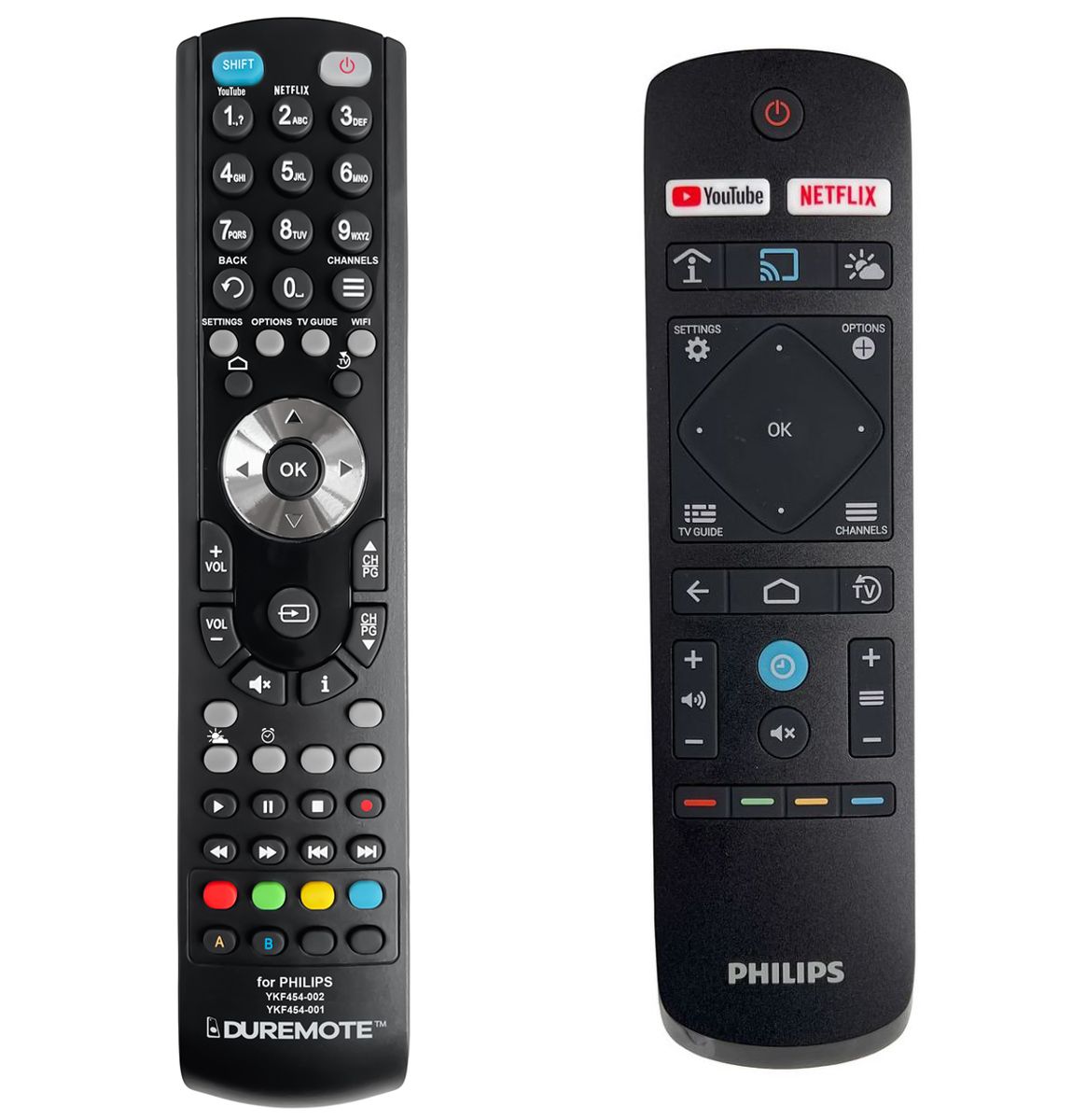 PHILIPS YKF454-002 (996592007297) - távirányító duplikátum