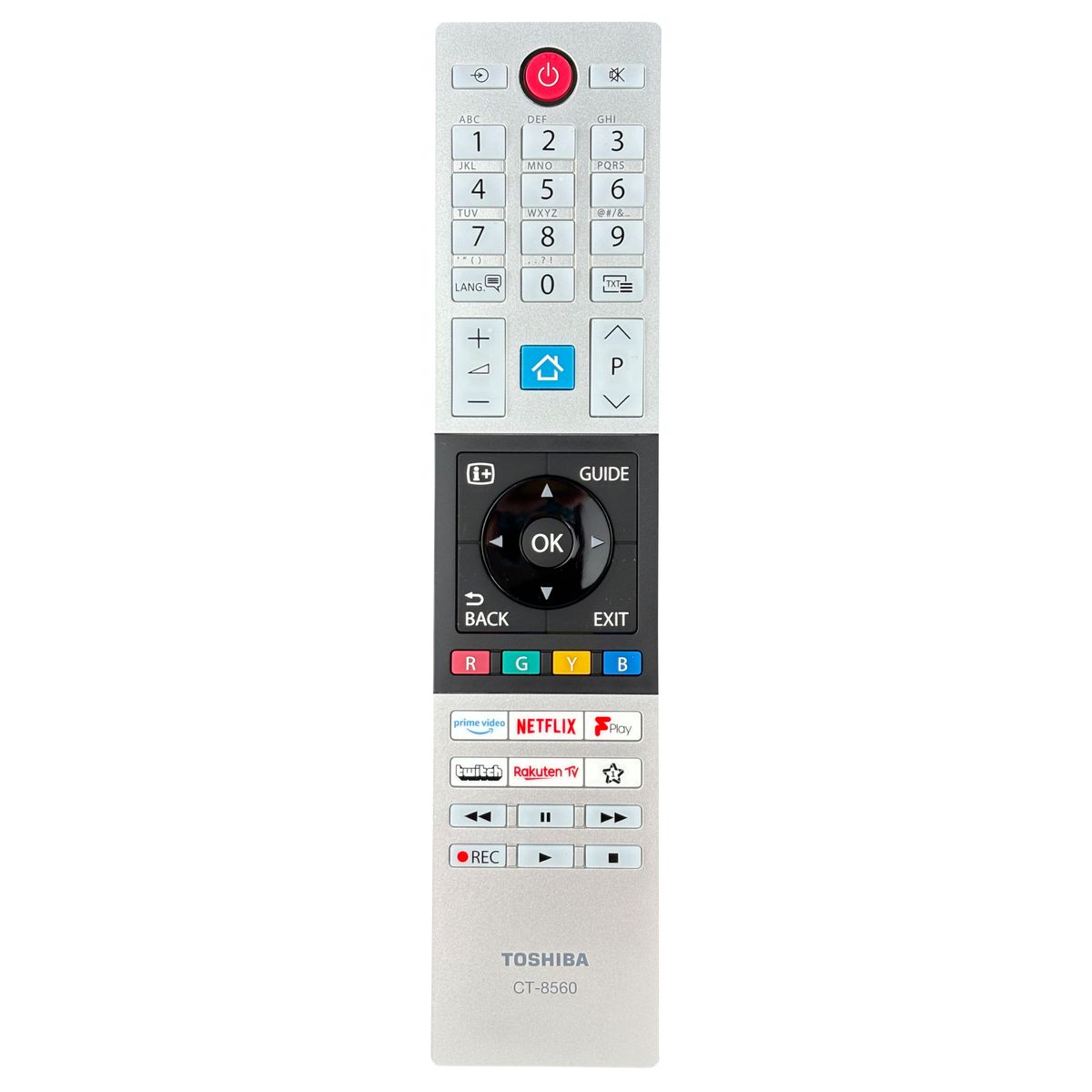 TOSHIBA CT-8560, RC45150 - eredeti gyári távirányító