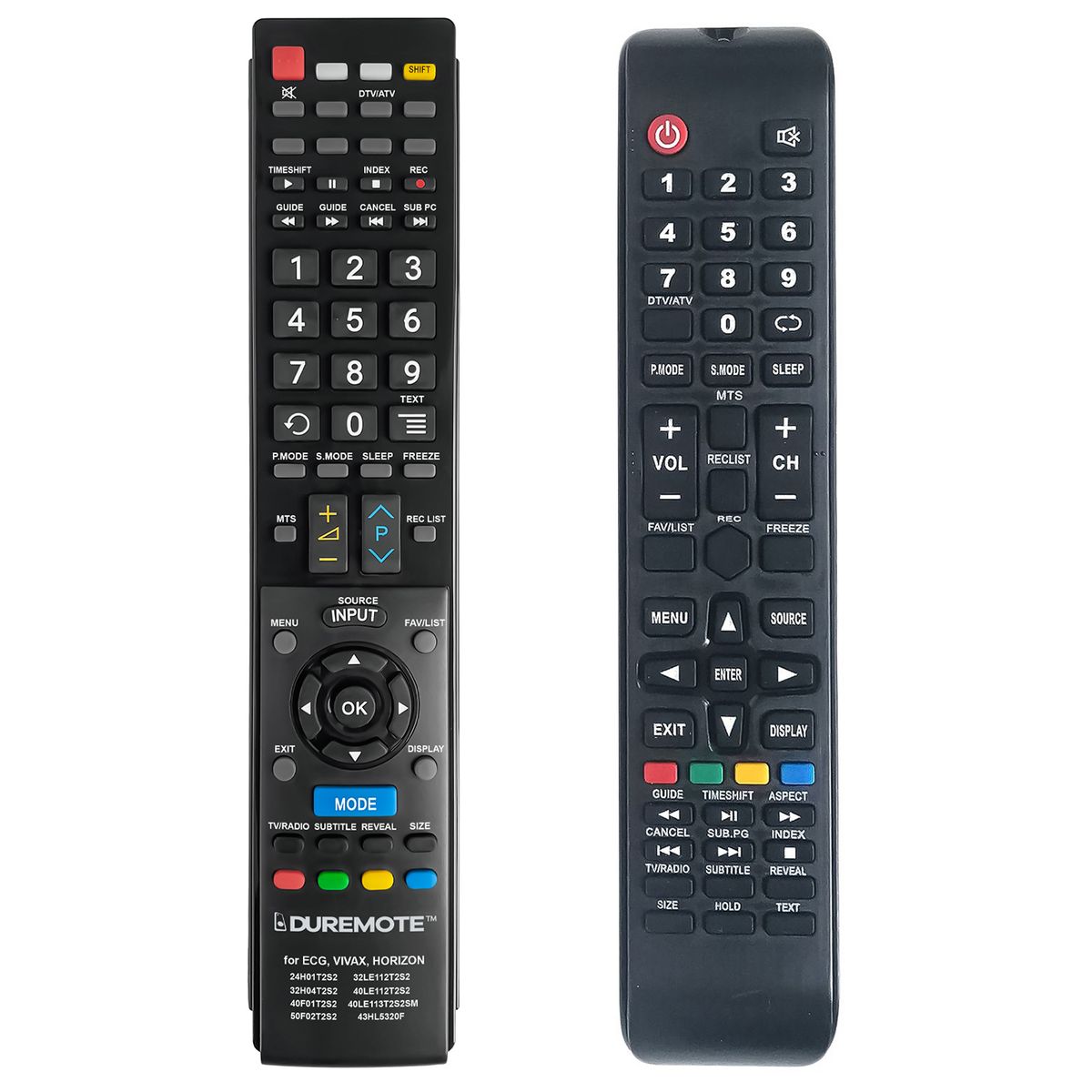 HORIZON 43HL5320F - távirányító duplikátum