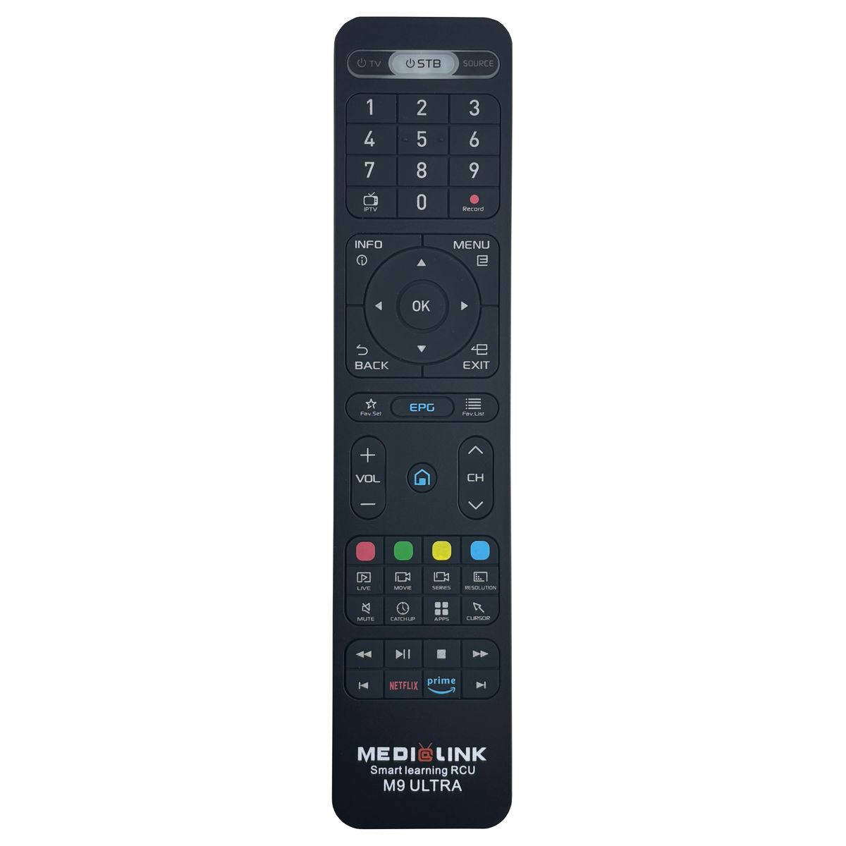 MEDIALINK RCU M9 Ultra, Carrot M3, M8, ML1100, ML1150, ML1200 - eredeti gyári távirányító