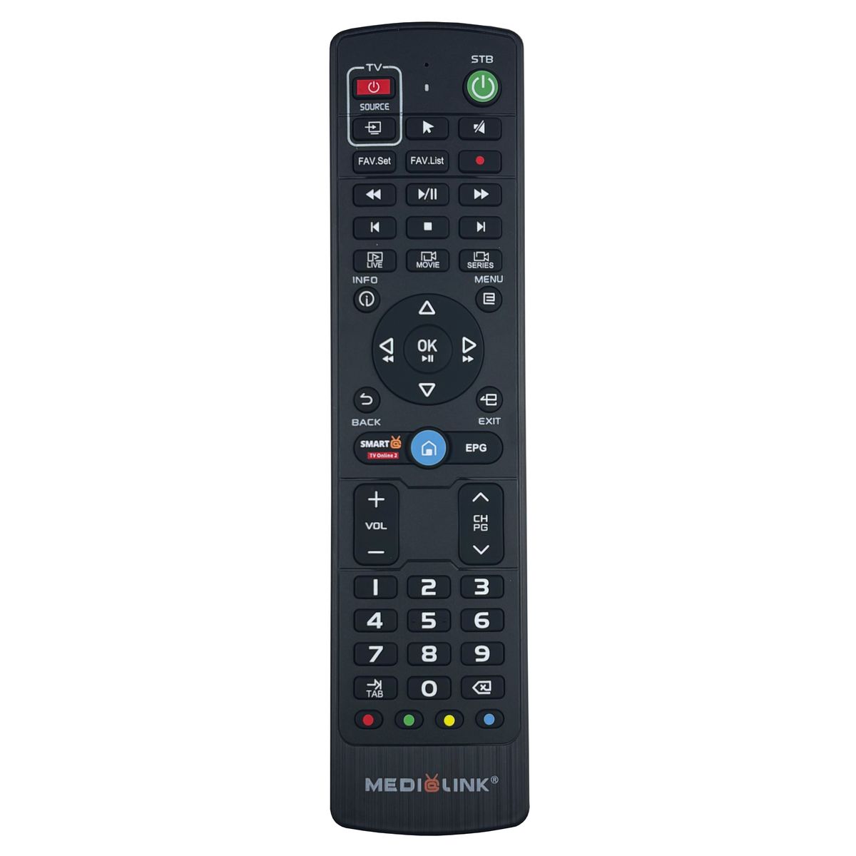 MEDIALINK M9, M10 - eredeti gyári távirányító