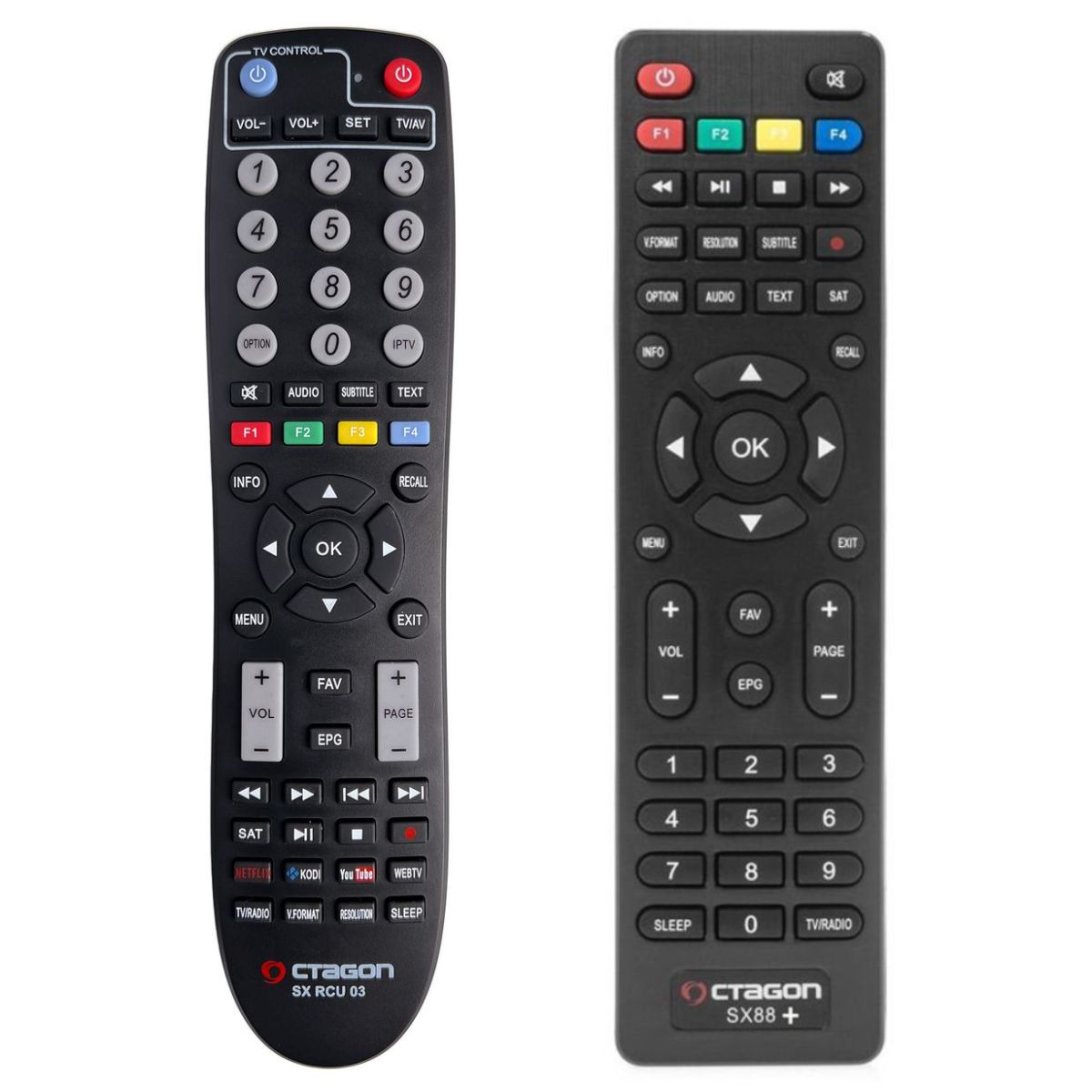 OCTAGON SX RCU 02, SX88, SX888, COMBO, OPTIMA - eredeti gyári távirányító