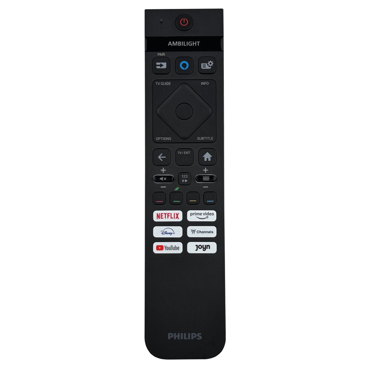 PHILIPS 398GM10BEPHND000SY, 996592404207 - eredeti gyári távirányító hangvezérléssel és háttérvilágítással
