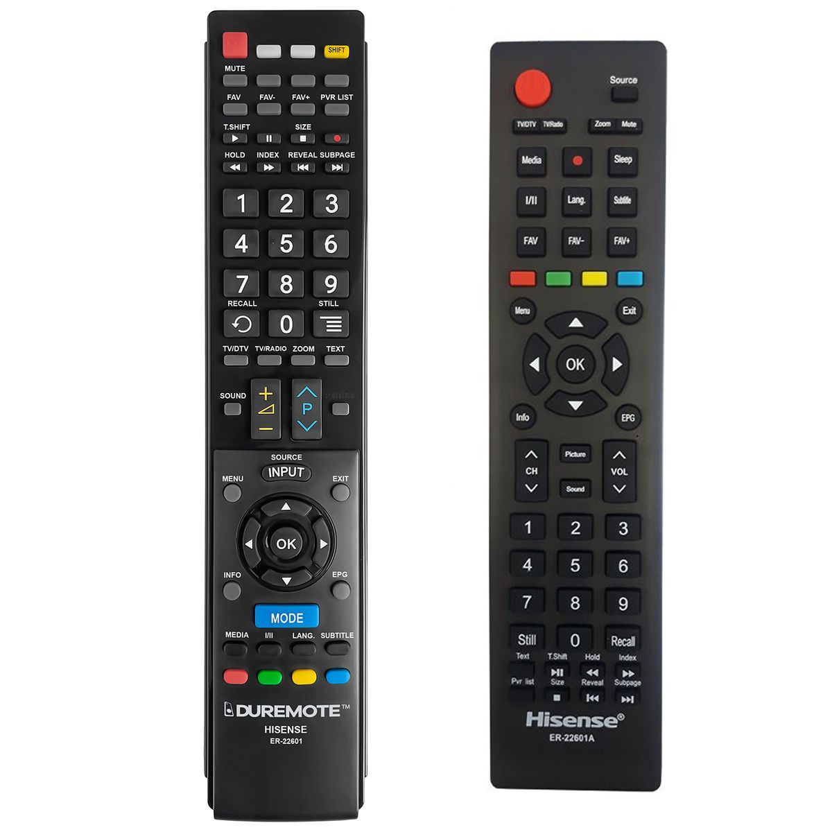 HISENSE ER-22601A - távirányító duplikátum