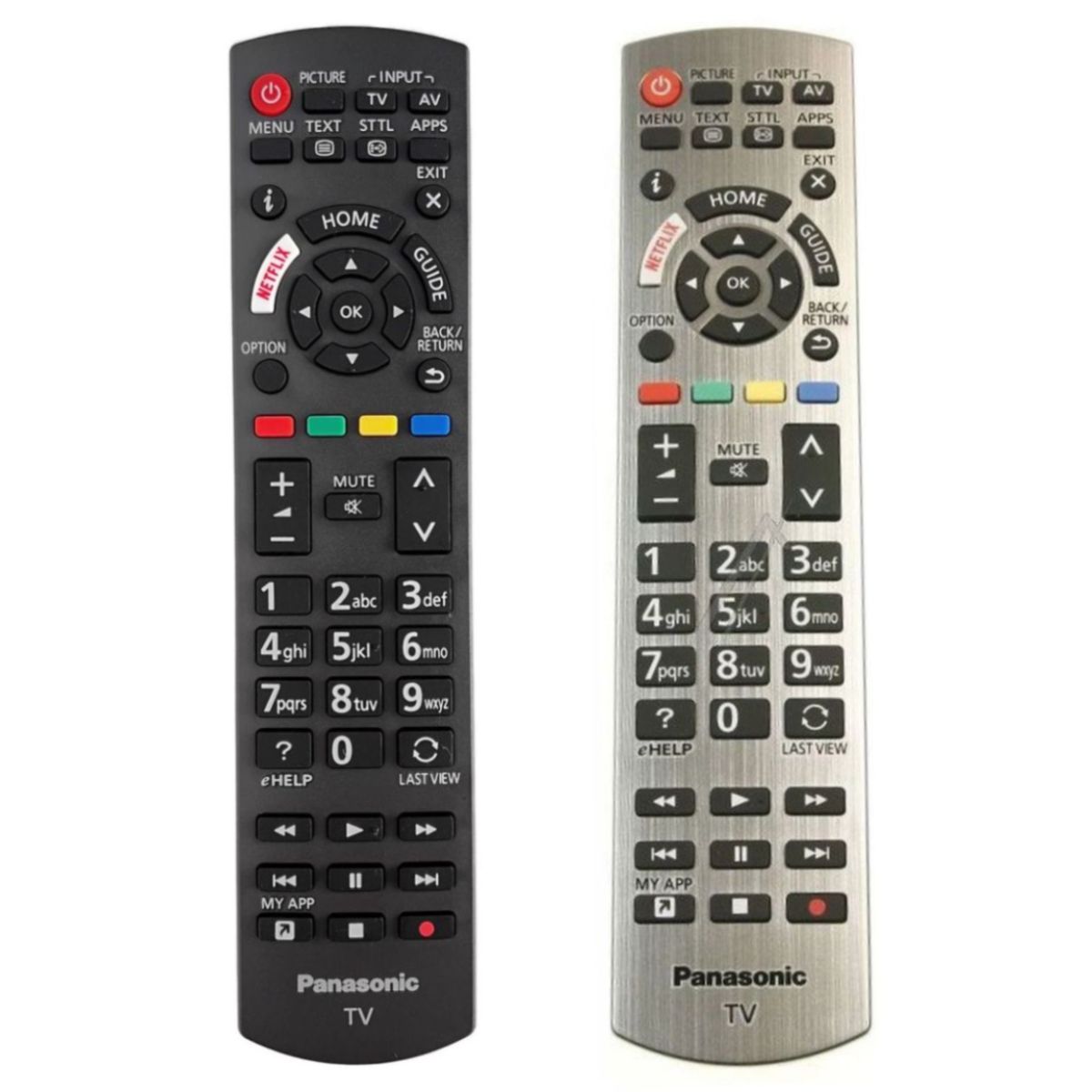 PANASONIC N2QAYB001178 black - eredeti gyári távirányító