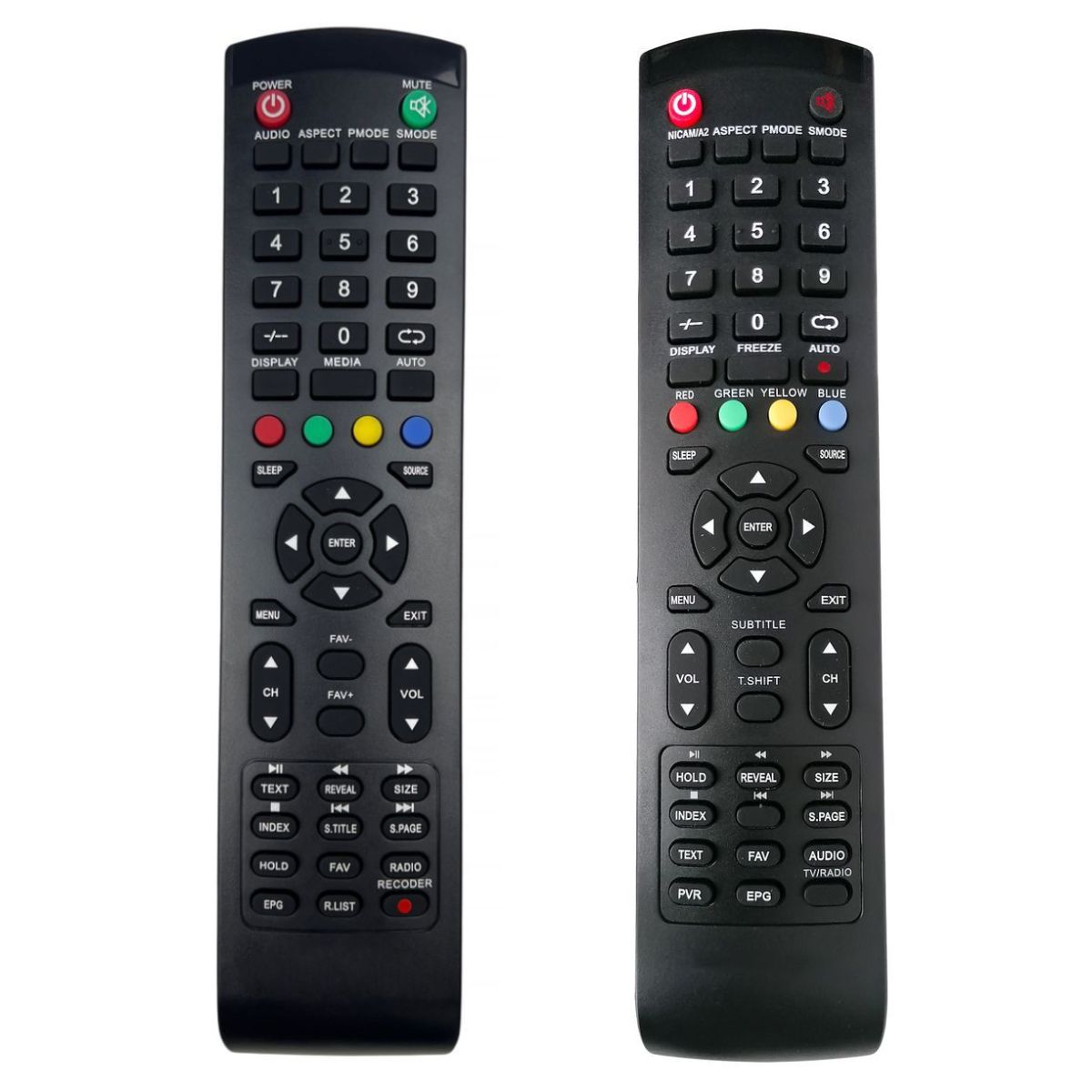 SENCOR SLE3209M4, SLE39F09M4, SLE2468TCS, SLE2469TCS - helyettesítő távirányító