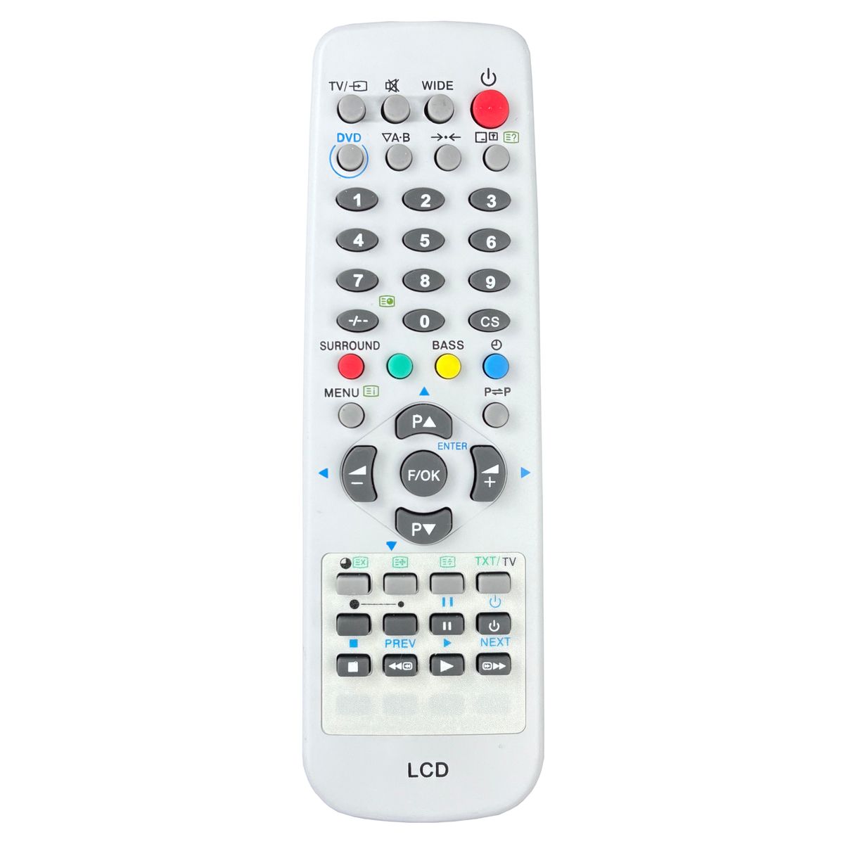 SANYO JXMTA, JXMRB, JXRMB - helyettesítő távirányító