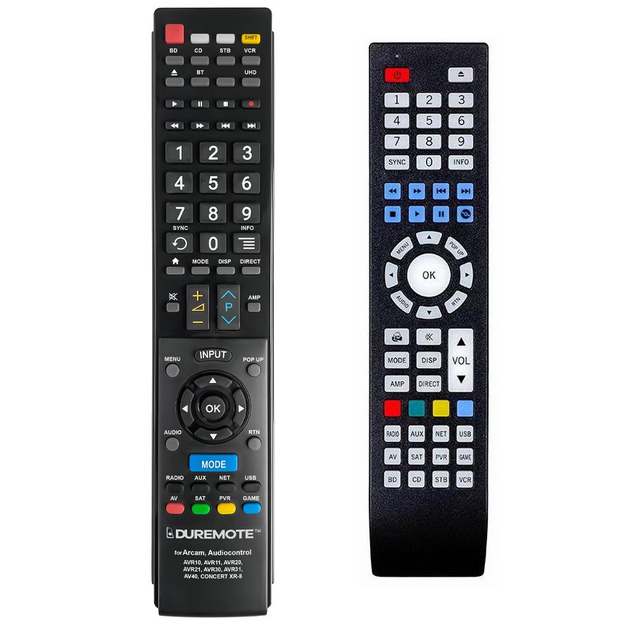 AudioControl CONCERT XR-8 - távirányító duplikátum