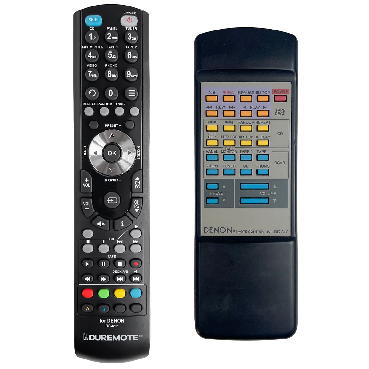 DENON RC-812 - távirányító duplikátum