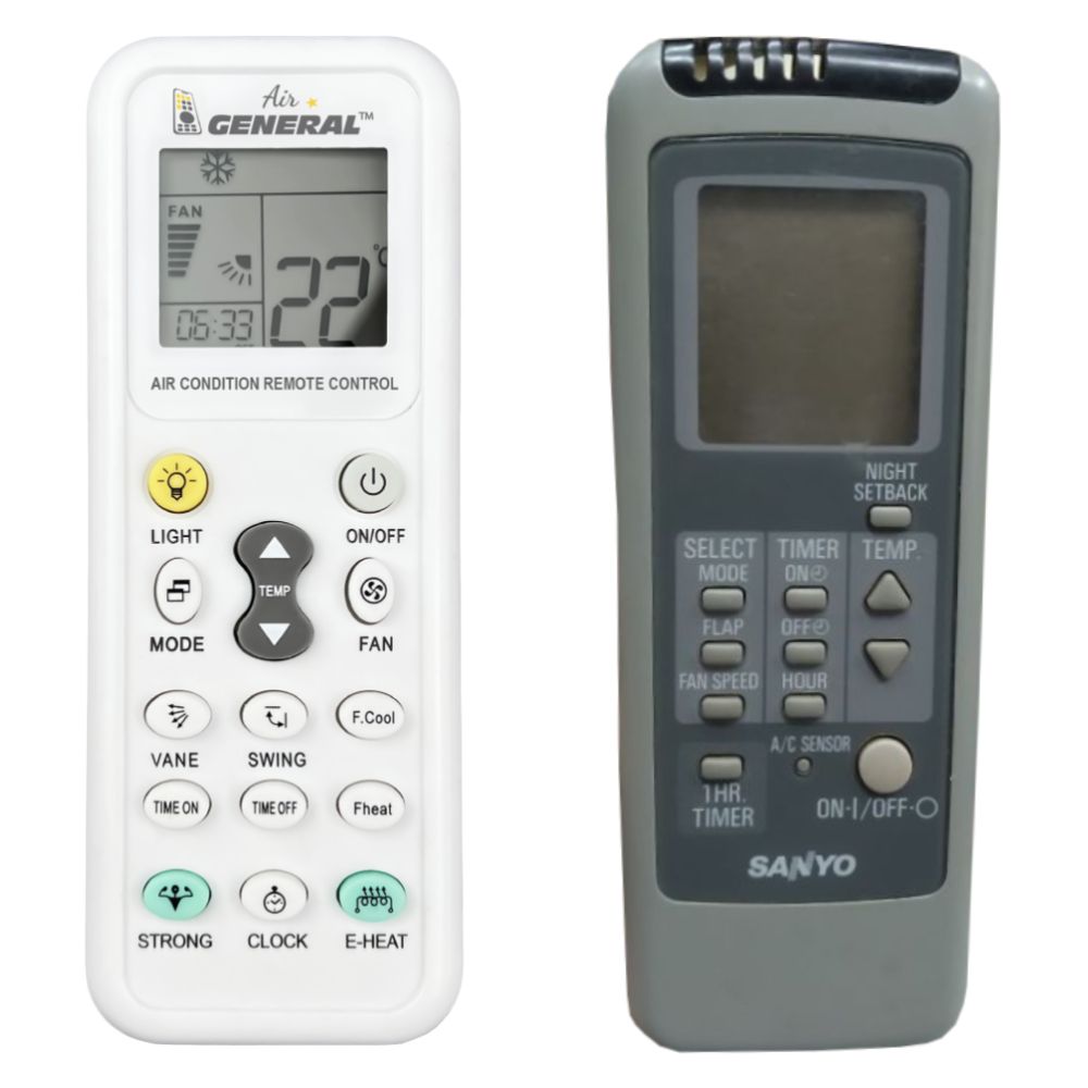 SANYO RCS-3S1, SAP-K97GHS5A/E -   


kompatibilis General márkájú távirányító
