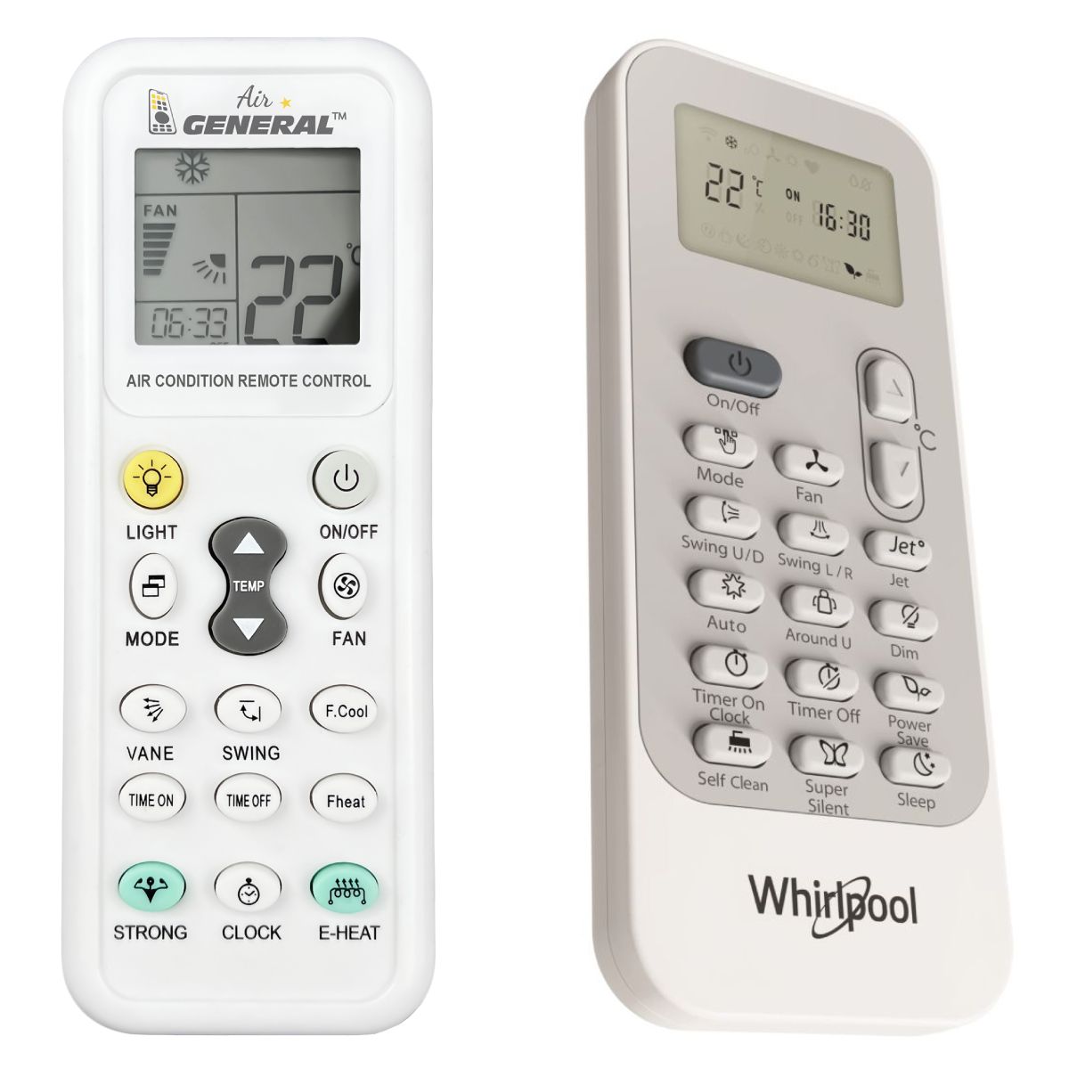 WHIRLPOOL DG11J1-3A, SPIW309L, SPICR312W, SPIW318A2WF -   


kompatibilis General márkájú távirányító