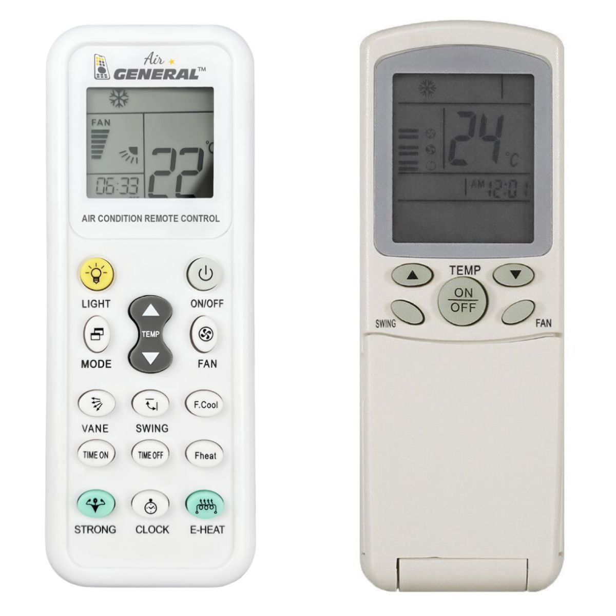 HIYASU HME-127C3 -   


kompatibilis General márkájú távirányító