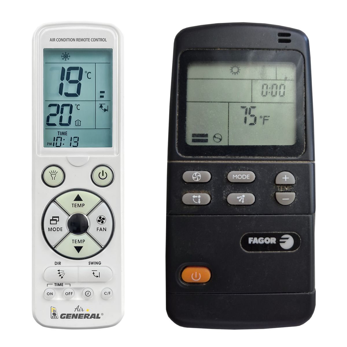 FAGOR RC P/N 436600 -   

luxus háttérvilágítású 
távirányító