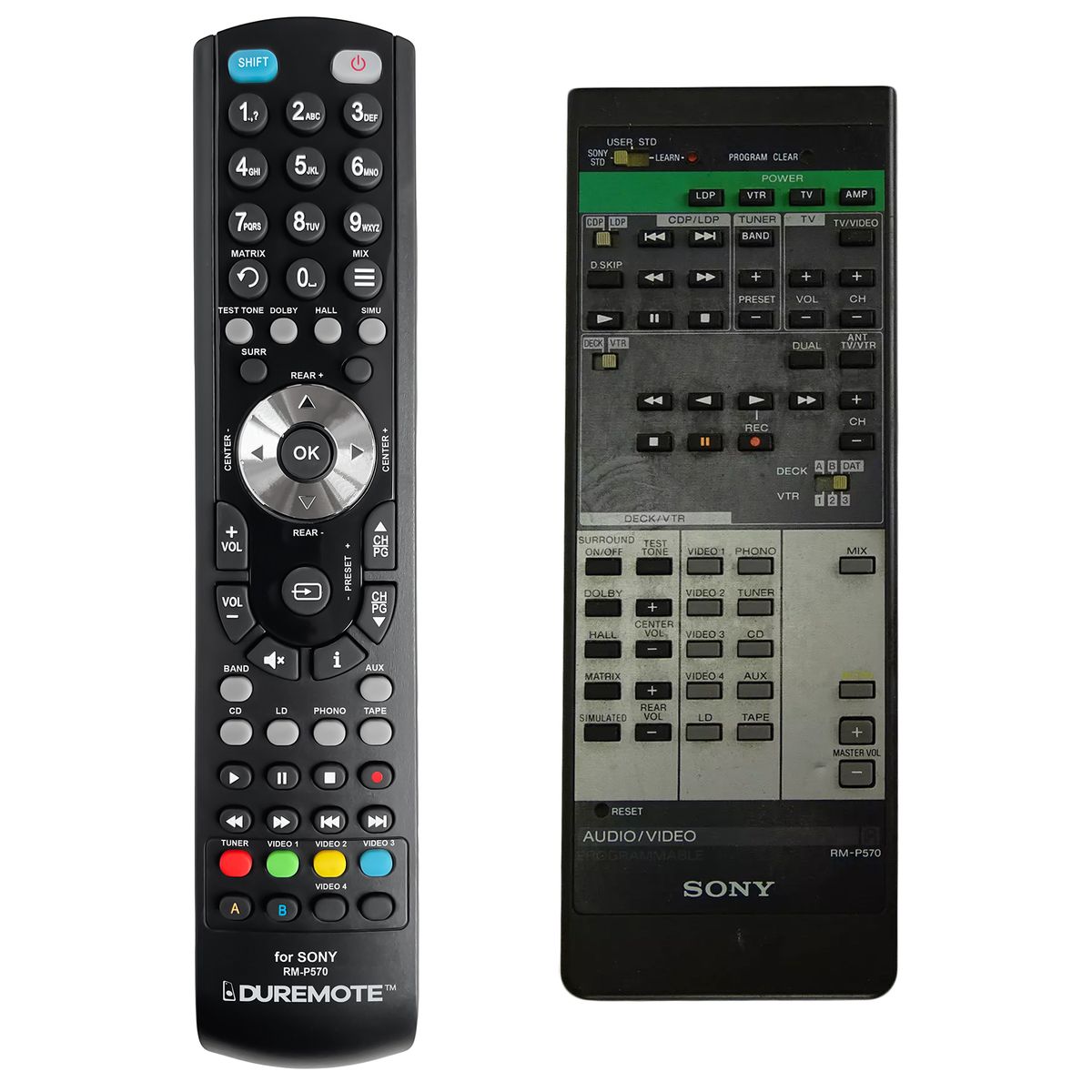 SONY RM-P570 csak AMP - távirányító másolat