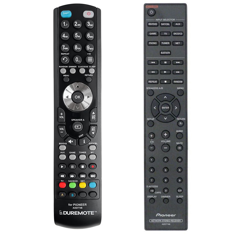 PIONEER AXD7746 - távirányító duplikátum