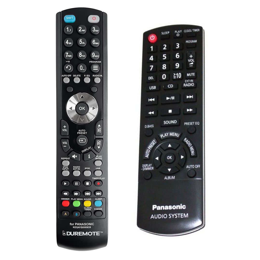 PANASONIC N2QAYB000639 - távirányító duplikátum