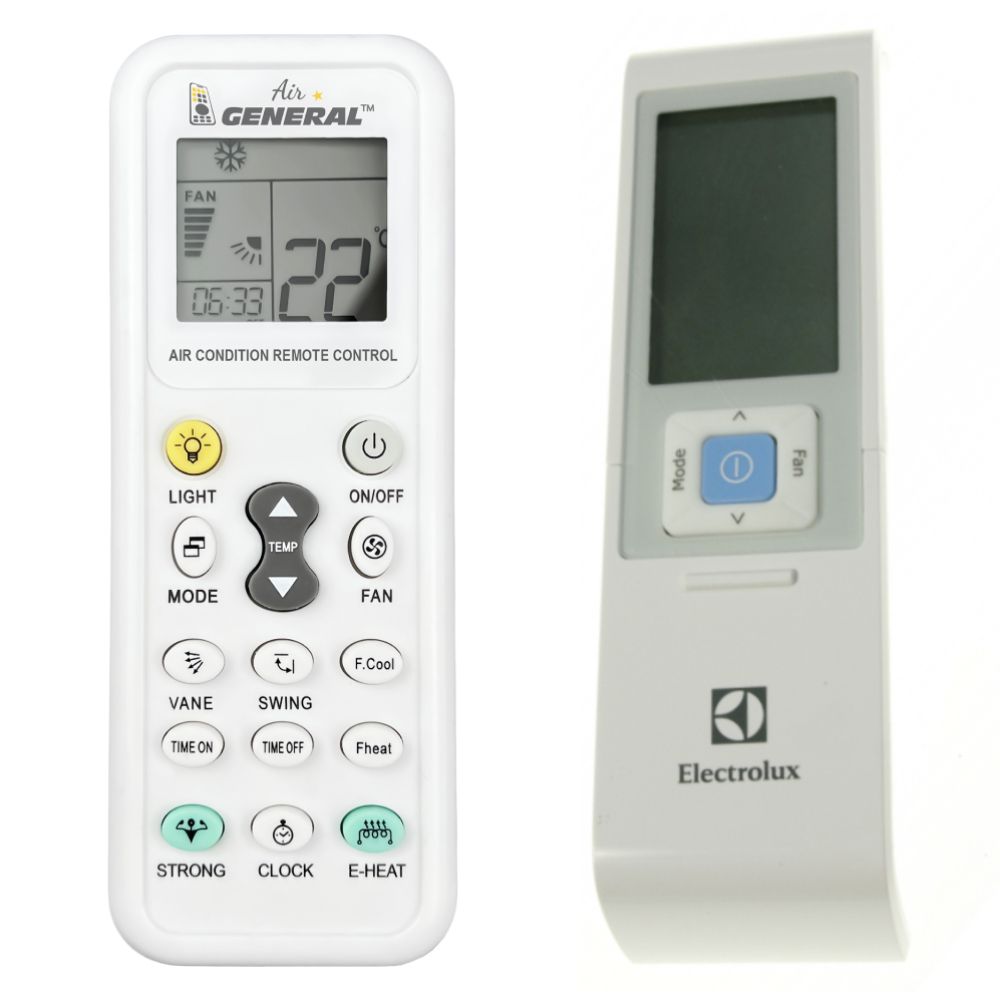 ELECTROLUX YAL1F, AEG 4055300232, 4055256590, 4055336335, 4055311015 -   


kompatibilis General márkájú távirányító